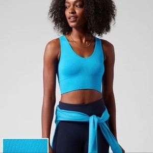 Aurora Seamless Crop Rib Tank Athleta